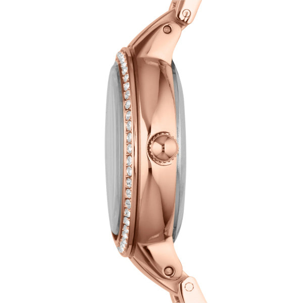 Fossil Virginia Rose Gold 30mm Ladies Watch ES3284