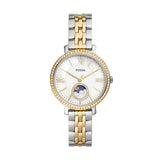 Fossil Jacqueline Quartz Two Tone Gold Steel Crystal 36mm Ladies Watch ES5166