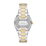 Fossil Scarlette Quartz Two Tone Steel 38mm Ladies Watch ES5259