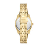 Fossil Scarlette Quartz Gold Tone Steel 32mm Watch ES5338