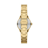 Fossil Gilmore Quartz Gold Tone Silver Dial 28mm Watch ES5421