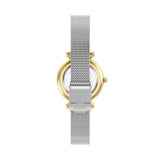 Fossil Carlie Mini Quartz Two Tone Steel Mother of Pearl Dial 28mm Ladies Watch ES5463