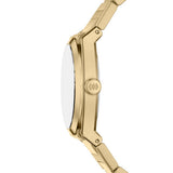 Fossil Everett Quartz Gold Steel Green Dial 27mm Watch ES5493