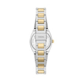 Fossil Everett Quartz Two Tone Steel Silver Dial 27mm Watch ES5494
