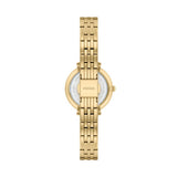 Fossil Everett Quartz Gold Steel White Mother of Pearl Dial 26mm ES5501