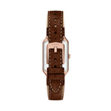 Fossil Raquel Quartz Rose Gold Steel Brown Dial 23mm Watch ES5503