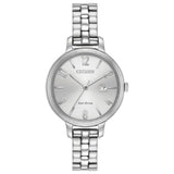 Citizen Chandler Eco Drive 31mm Stainless Steel Ladies Watch EW2440-53A