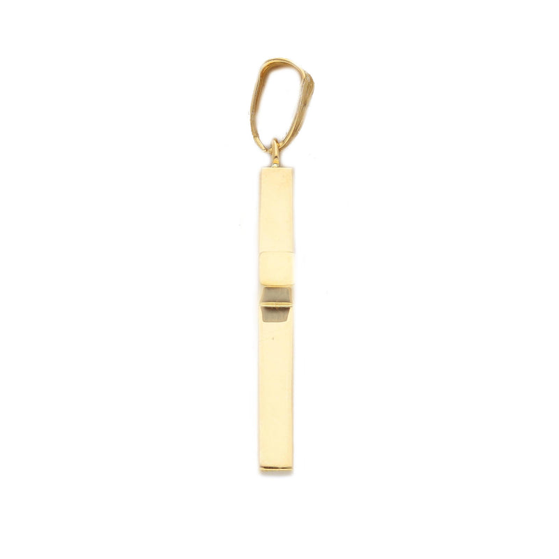 9ct Gold Polished Cross Pendant
