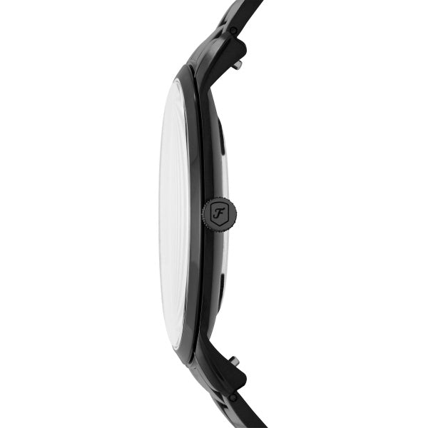 Fossil Minimalist Quartz Black Steel Black Dial 44mm Watch FS5308