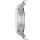 Fossil Defender Solar Silver Steel Black Dial 46mm Watch FS5976