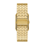 Fossil Carraway Quartz Gold Steel Gold Dial 30mm Watch FS6009