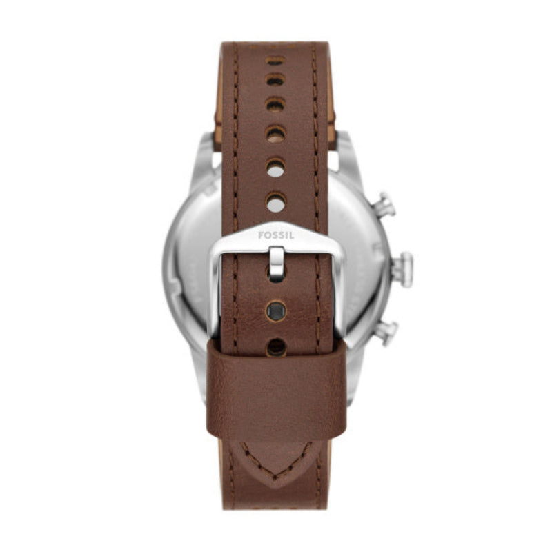 Fossil Sport Tourer Silver Steel Cream Dial 42mm Watch FS6042