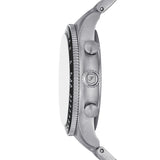 Fossil Sport Tourer Silver Steel Black Dial 42mm Watch FS6045