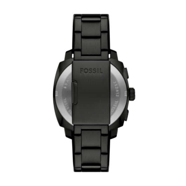 Fossil Machine Black Steel Black Dial 44mm Watch FS6097