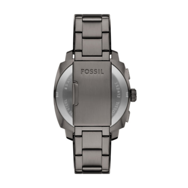 Fossil Machine Gunmetal Steel Black Dial 44mm Watch FS6098