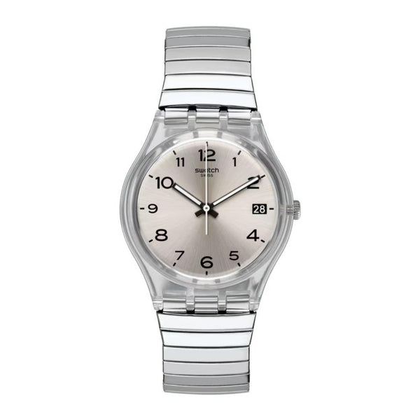 Swatch Silverrall Quartz 34cm Watch GM416