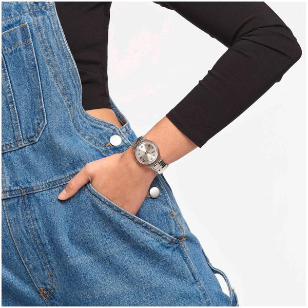 Swatch Silverrall Quartz 34cm Watch GM416