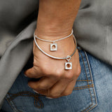 Maureen Lynch Horizon Silver Bangle