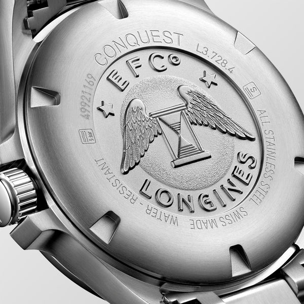 Longines Conquet VHP Quartz Stainless Steel 43mm  Mens Watch L37284766