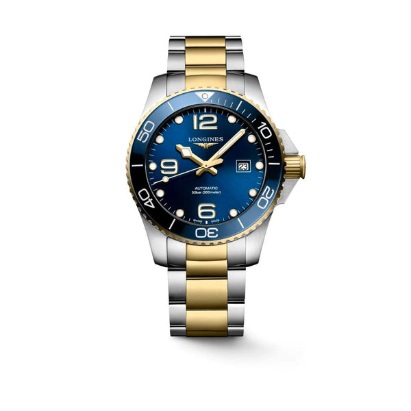 Longines HydroConquest Automatic 2 Tone Bracelet 40mm Mens Watch L37823967