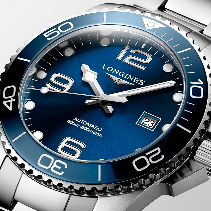 Longines Hydroconquest Automatic Blue Ceramic 43mm Watch L37824966