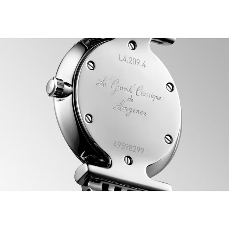 La Grande Classique de Longines Quartz 24mm Steel Ladies Watch L42094116