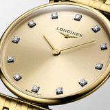 La Grande Classique de Longines Quartz Diamond & Yellow Gold PVD Steel 29mm Watch L45122378