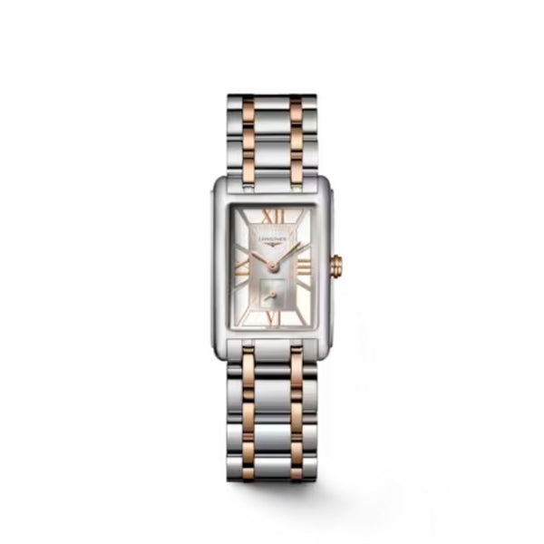 Longines DolceVita Quartz 2 Tone Steel 20.80mm X 32.00mm Ladies Watch  L52555757