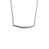 Enibas Follow Your Dream Silver Necklace