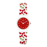 Swatch Cerise Moi Quartz 25cm Watch LW167