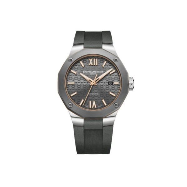 Baume et Mercier Automatic Rivera 10660 Steel Titanium 42mm Mens Watch M0A10660