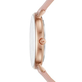 Michael Kors Pyper Rose Gold Tone Leather Strap 38mm Ladies Watch MK2741