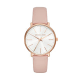 Michael Kors Pyper Rose Gold Tone Leather Strap 38mm Ladies Watch MK2741