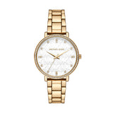 Michael Kors Pyper Quartz Gold Tone 38mm Ladies Watch MK4666