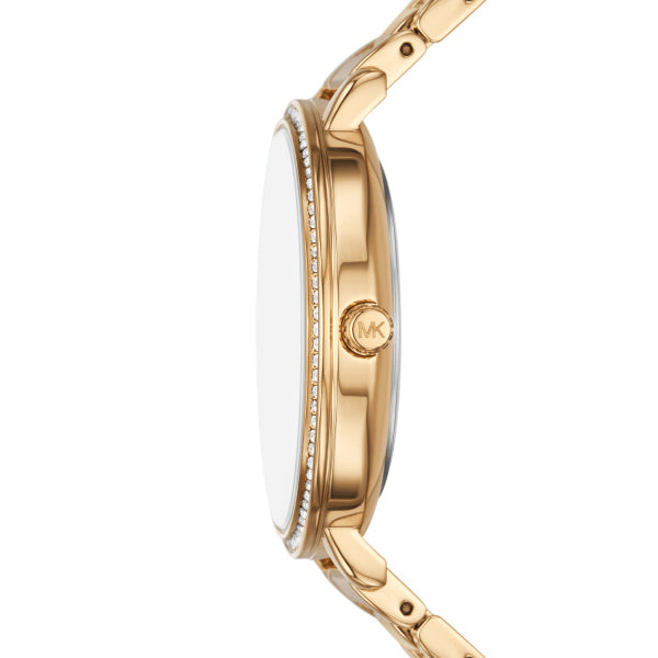 Michael Kors Pyper Quartz Gold Tone 38mm Ladies Watch MK4666