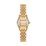 Michael Kors Lexington Quartz Gold Steel Blue Dial 26mm Ladies Watch MK4813