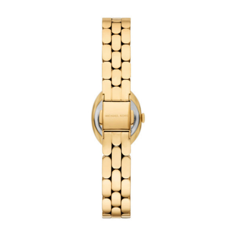 Michael Kors Maude Quartz Gold Tone Steel Gold Dial 20.50mm x 25.50mm Watch MK4955