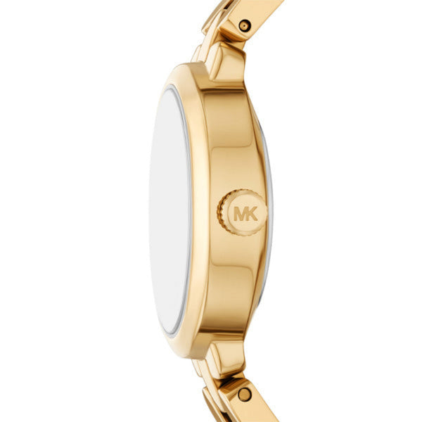 Michael Kors Maude Quartz Gold Tone Steel Gold Dial 20.50mm x 25.50mm Watch MK4955