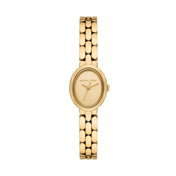 Michael Kors Maude Quartz Gold Tone Steel Gold Dial 20.50mm x 25.50mm Watch MK4955