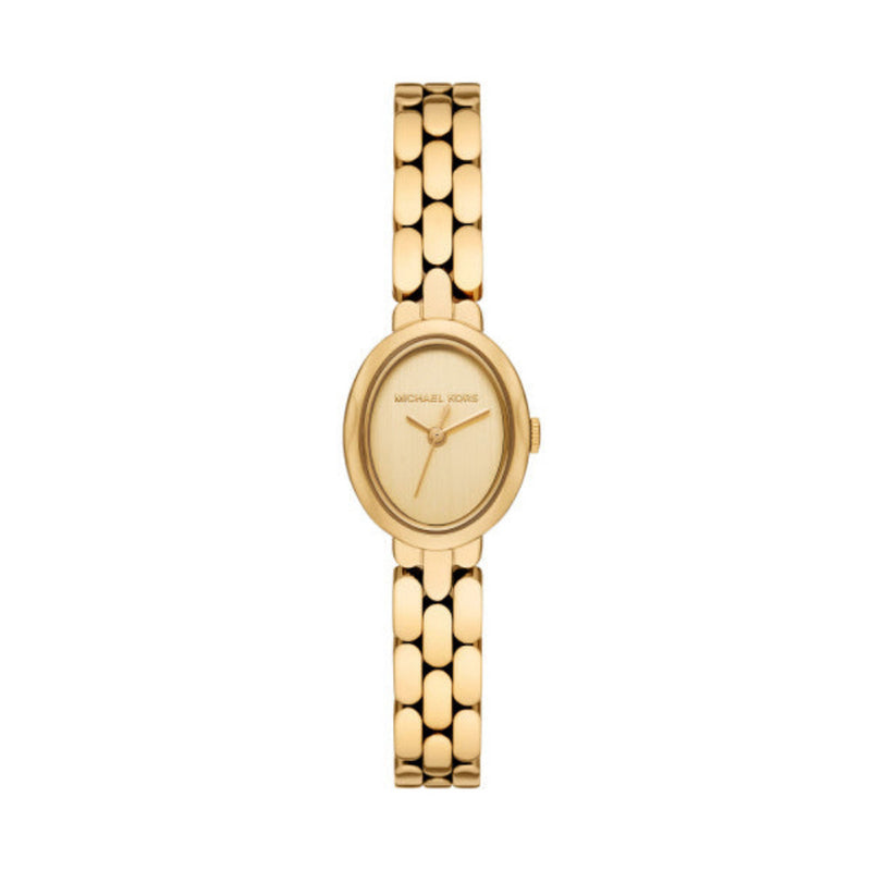 Michael Kors Maude Quartz Gold Tone Steel Gold Dial 20.50mm x 25.50mm Watch MK4955