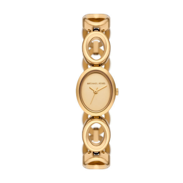 Michael Kors Maude Quartz Gold Tone Steel Gold Dial 22mm Watch MK4957