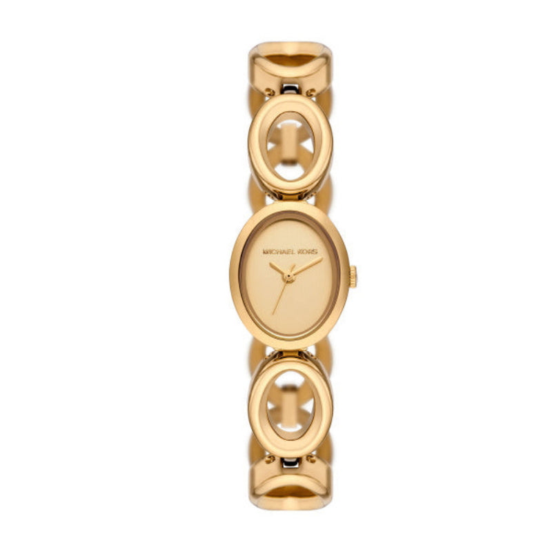 Michael Kors Maude Quartz Gold Tone Steel Gold Dial 22mm Watch MK4957