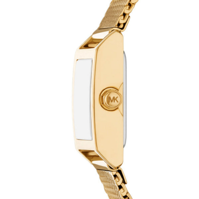 Michael Kors Georgie Quartz Gold Tone Steel Gold Dial 19mm Watch MK4959