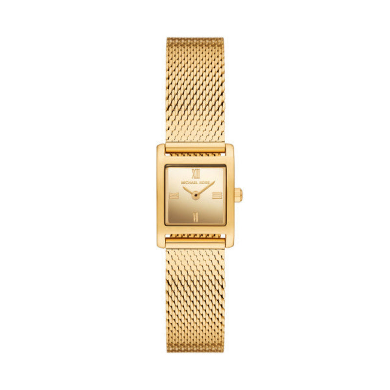 Michael Kors Georgie Quartz Gold Tone Steel Gold Dial 19mm Watch MK4959