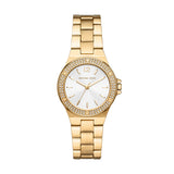Michael Kors Mini Lennox Pavé Gold Tone 33mm Ladies Watch MK7278