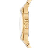 Michael Kors Mini Lennox Pavé Gold Tone 33mm Ladies Watch MK7278