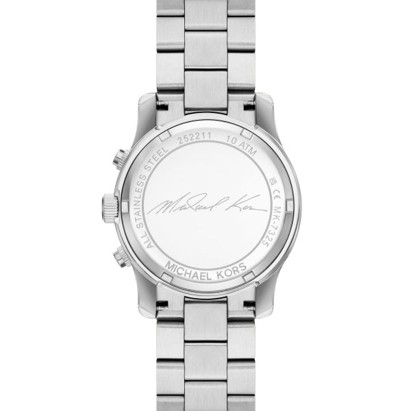 Michael Kors Runway Silver Tone 38mm Watch MK7325