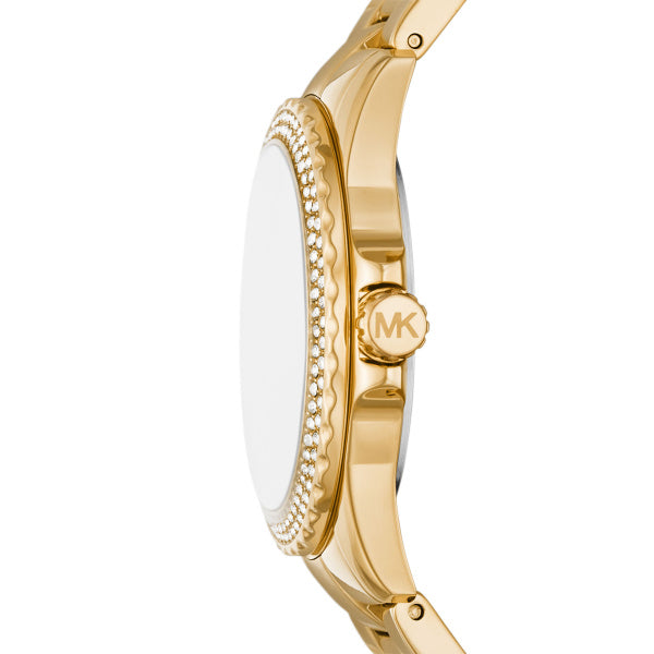 Michael Kors Everest Quartz Gold Steel 33mm Ladies Watch MK7363