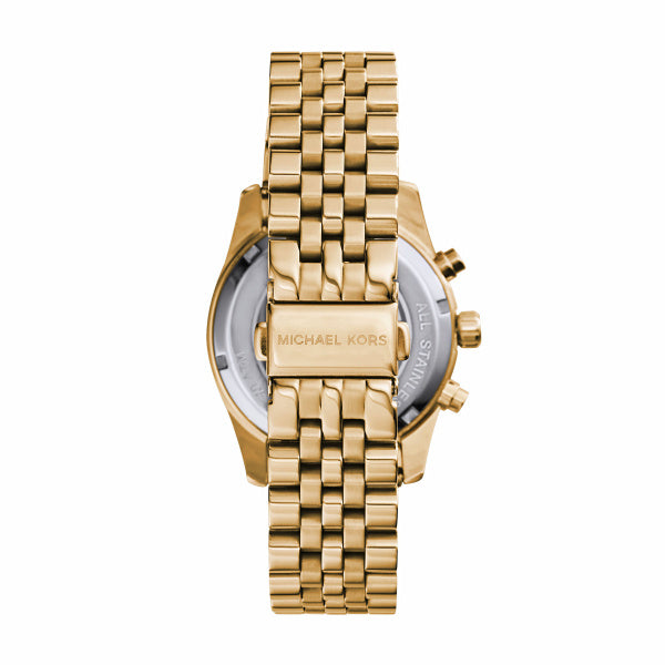 Michael Kors Lexington Quartz Gold Steel 38mm Ladies Watch MK7378