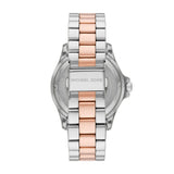 Michael Kors Everest Quartz Two Tone Steel Pink Mother of Pearl 40mm Ladies Watch MK7402